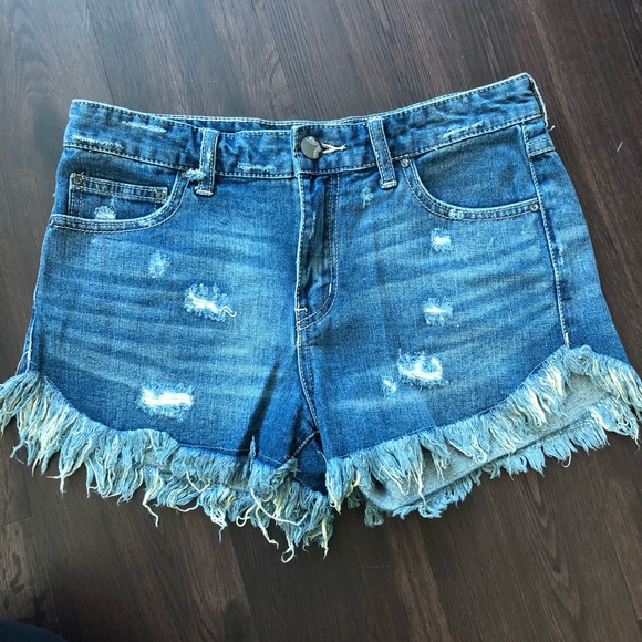 Free People Pants - Denim Shorts
